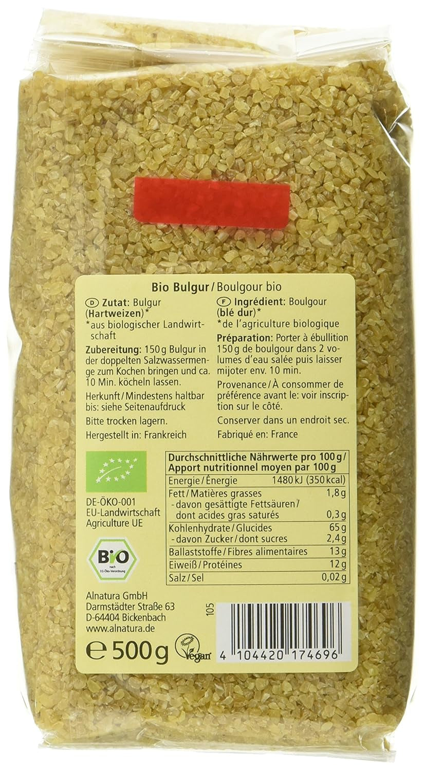 Bulgur biologico, 500 g