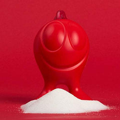 Dozator de zahăr Alessi „GINO ZUCCHINO” din rășină termoplastică, roșu