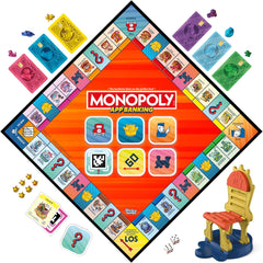 Monopoly Board Game App Banking - Versione tedesca, versione moderna del classico gioco elettronico per bambini dagli 8 anni in su, da 2 a 6 giocatori
