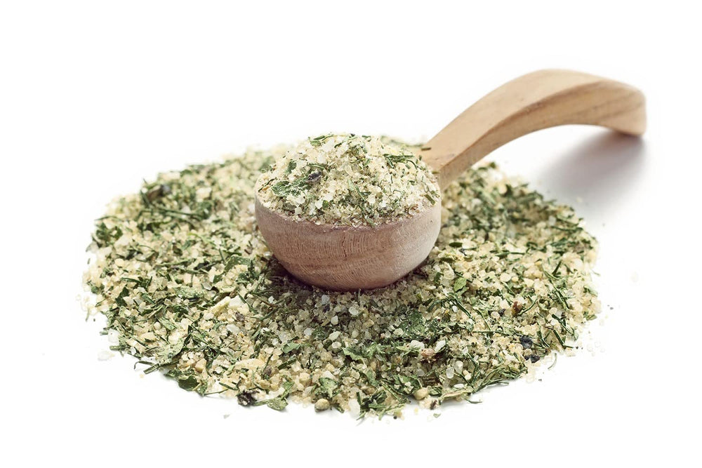 Ankerkraut Condimento per insalata Nordisch Gewürz, 115g in vetro di sughero, Condimento per Knackigen Salat Schnell Selber Machen, Premium Qualität aus Hamburg