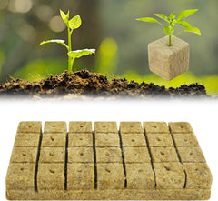 28 cubi di lana di roccia, set di lana di roccia, tappetino per coltivazione in lana di roccia, tappetino per coltivazione idroponica fuori suolo, cubo di lana di roccia, cubi di lana di roccia per talee, clonazione, propagazione 4*4*4 cm