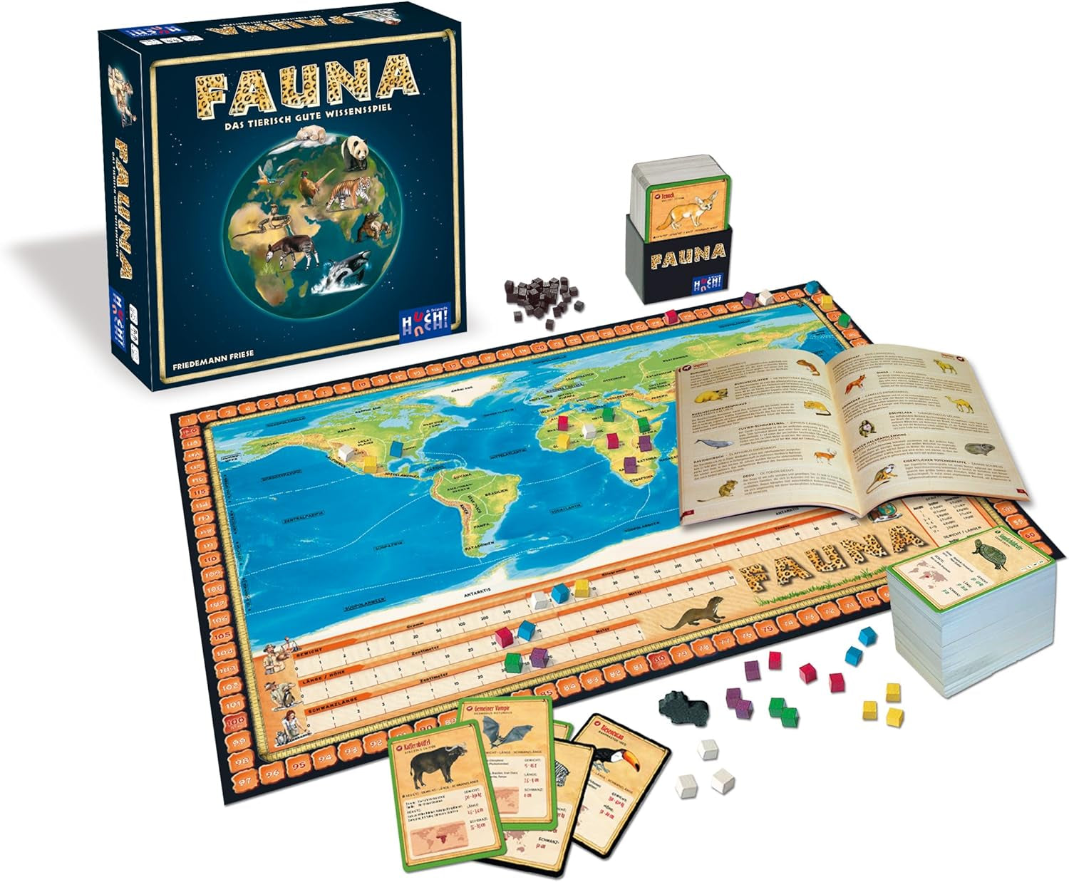 Gioco da tavolo sulla fauna