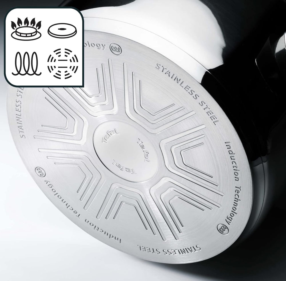 TEFAL DUETTO Set pentole 3 pezzi 20/24/28 cm, induzione Pentole e Padelle Naty Shop