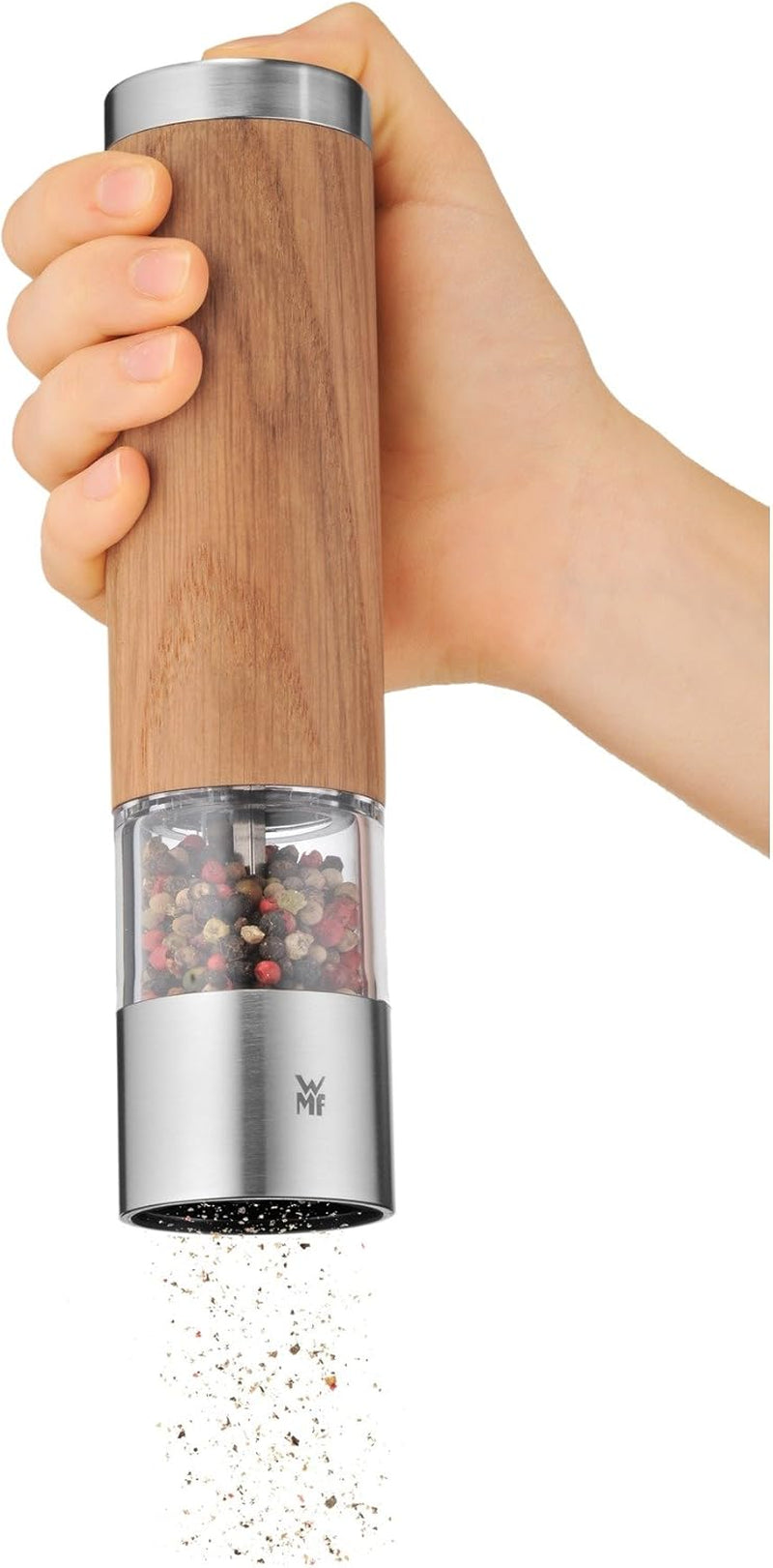 WMF Ceramill Oakwood Cromargan set, macinacaffè elettrico e set ciotole Gourmet For The Kitchen 4 pezzi Macinini e Affettatrici Naty Shop