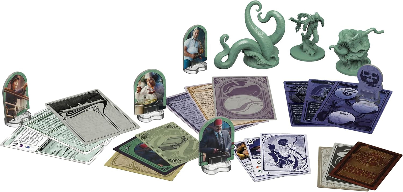Fantasy Flight Games, Abyss – Horror Without a Name, Espansione, Gioco per Esperti, Gioco di Strategia, 3-6 Giocatori, Età 14+, 120-240 Minuti, Tedesco, Multicolor, Colorato