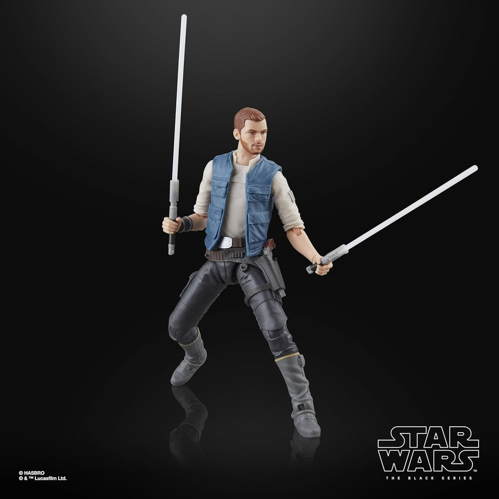 Star Wars Black Series Cal Kestis, Turgle & Skoova Stev, Star Wars Jedi: Survivor Action Figure da collezione (scala 15 cm) Action Figures Naty Shop