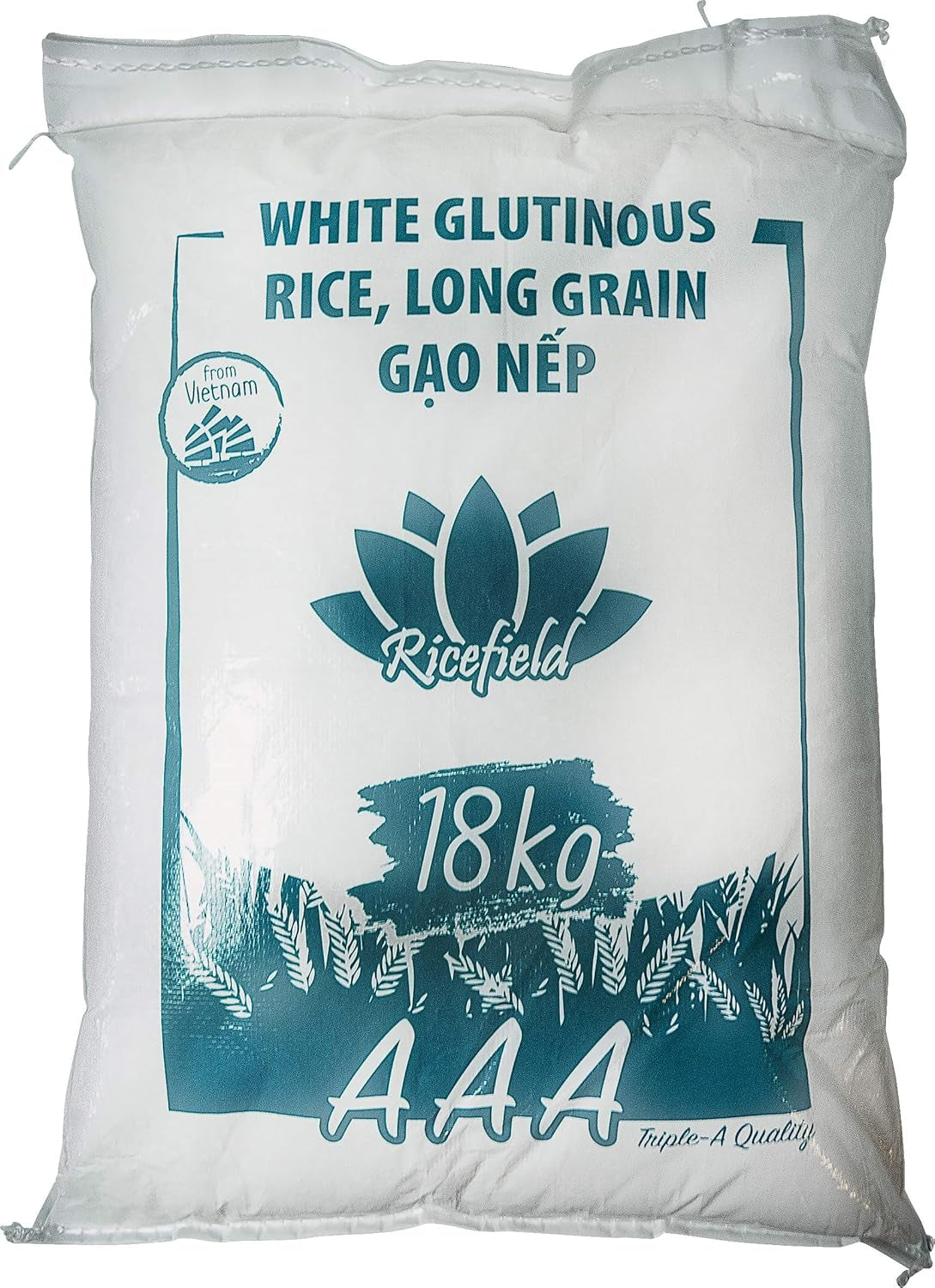 Riso glutinoso RICEFIELD, 18 kg