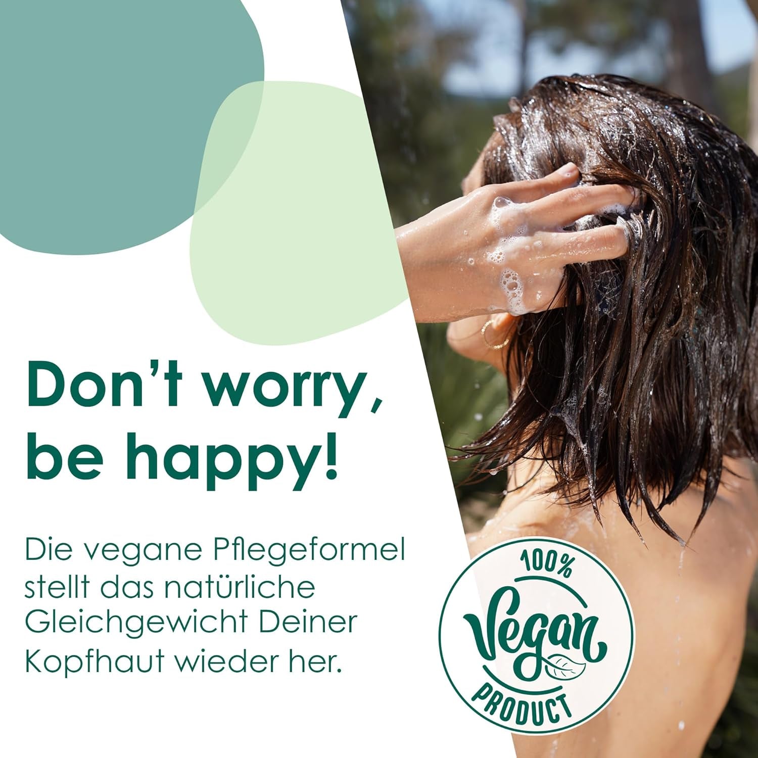 Jean & Len Green Tea & Lime shampoo idratante, per capelli da normali a grassi, 300 ml Doccia e bagno Jean & Len Green Tea & Lime