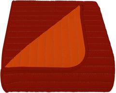 Trapunta Estiva in Microfibra Arancione/Ruggine per Letto Matrimoniale 250 X 250 Cm Trapunte e Trapunte Naty Shop