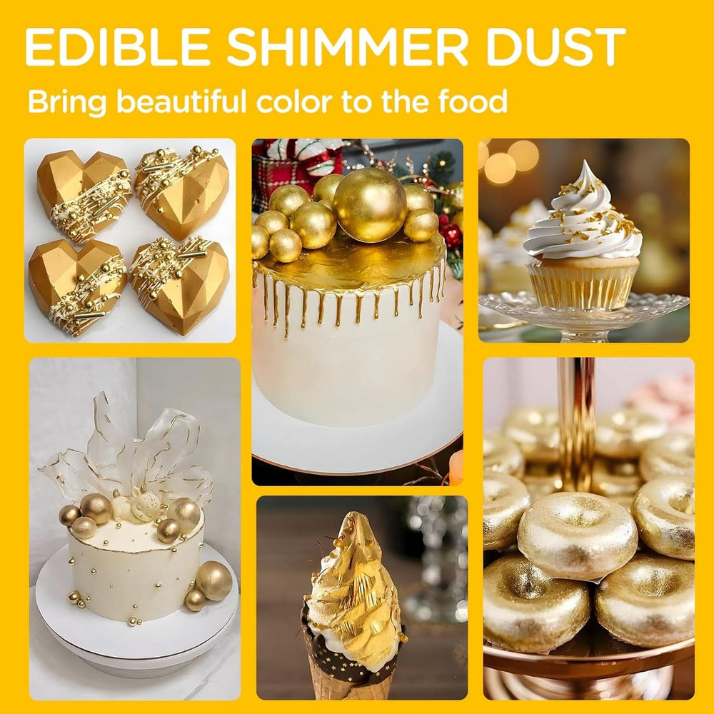 Glitter comestibil, diverse nuante, 5 grame Naty Shop