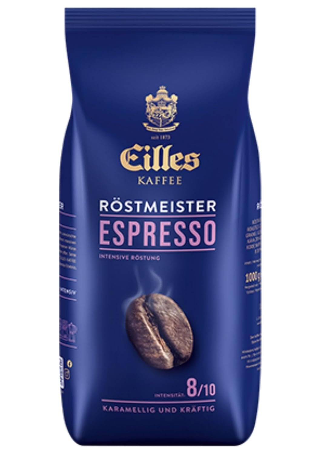 Cafea Espresso EILLES 4x 1000g (4000g) - Boabe de cafea espresso premium