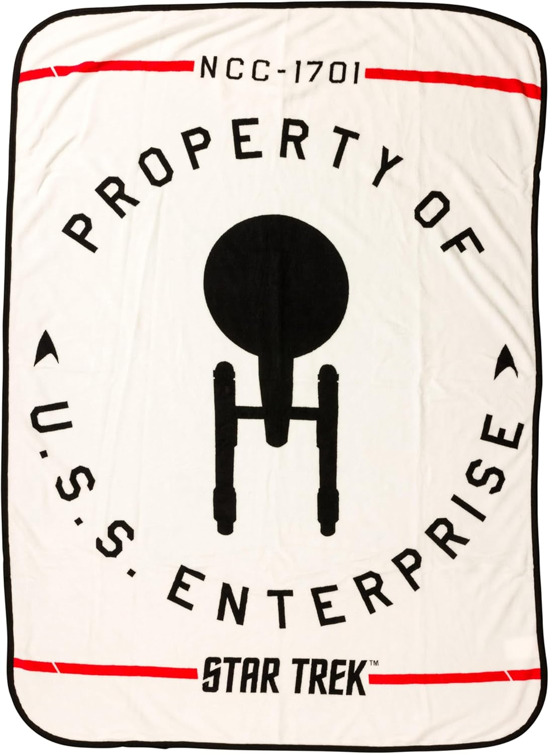 Coperta sospesa Silver Buffalo Garfield, pile, 114,3 X 152,4 cm Letti e coperte Silver Buffalo Star Trek