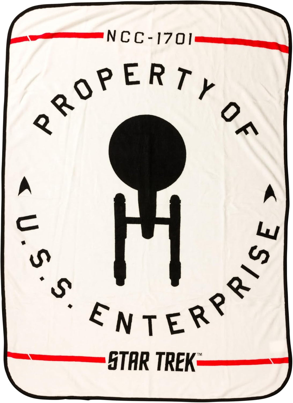 Coperta sospesa Silver Buffalo Garfield, pile, 114,3 X 152,4 cm Letti e coperte Silver Buffalo Star Trek