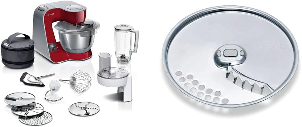 Robot da Cucina MUM5 MUM5X720, Bilancia Integrata, Ciotola in Acciaio Inox 3,9 L, Frullatore 1,25 L, 1000 W Mamma e Bambino Naty Shop