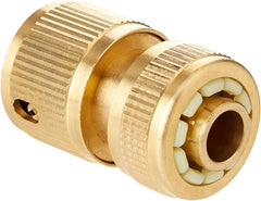 Cuplaj rapid Silverline 196506 din alamă cu opritor de apă, filet interior de 1/2 inch