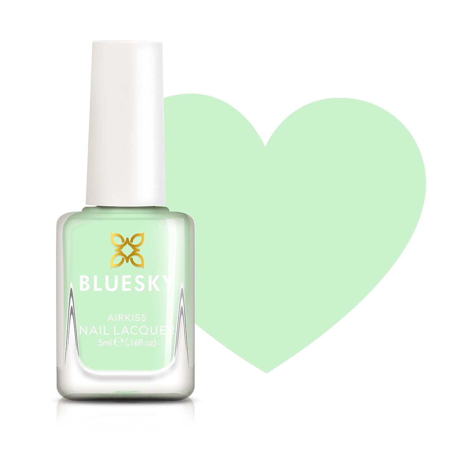 Smalto per bambini BLUESKY - Smalto per unghie pelabile a base d'acqua, senza solventi, facile da rimuovere, 5 ml (Disco Time)