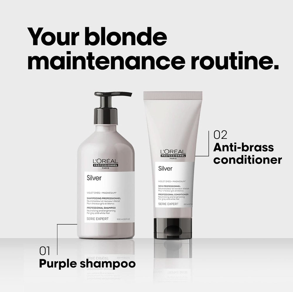 L'Oréal Professionnel Serie Expert Silver, Shampoo, 500 ml Doccia e bagno Naty Shop