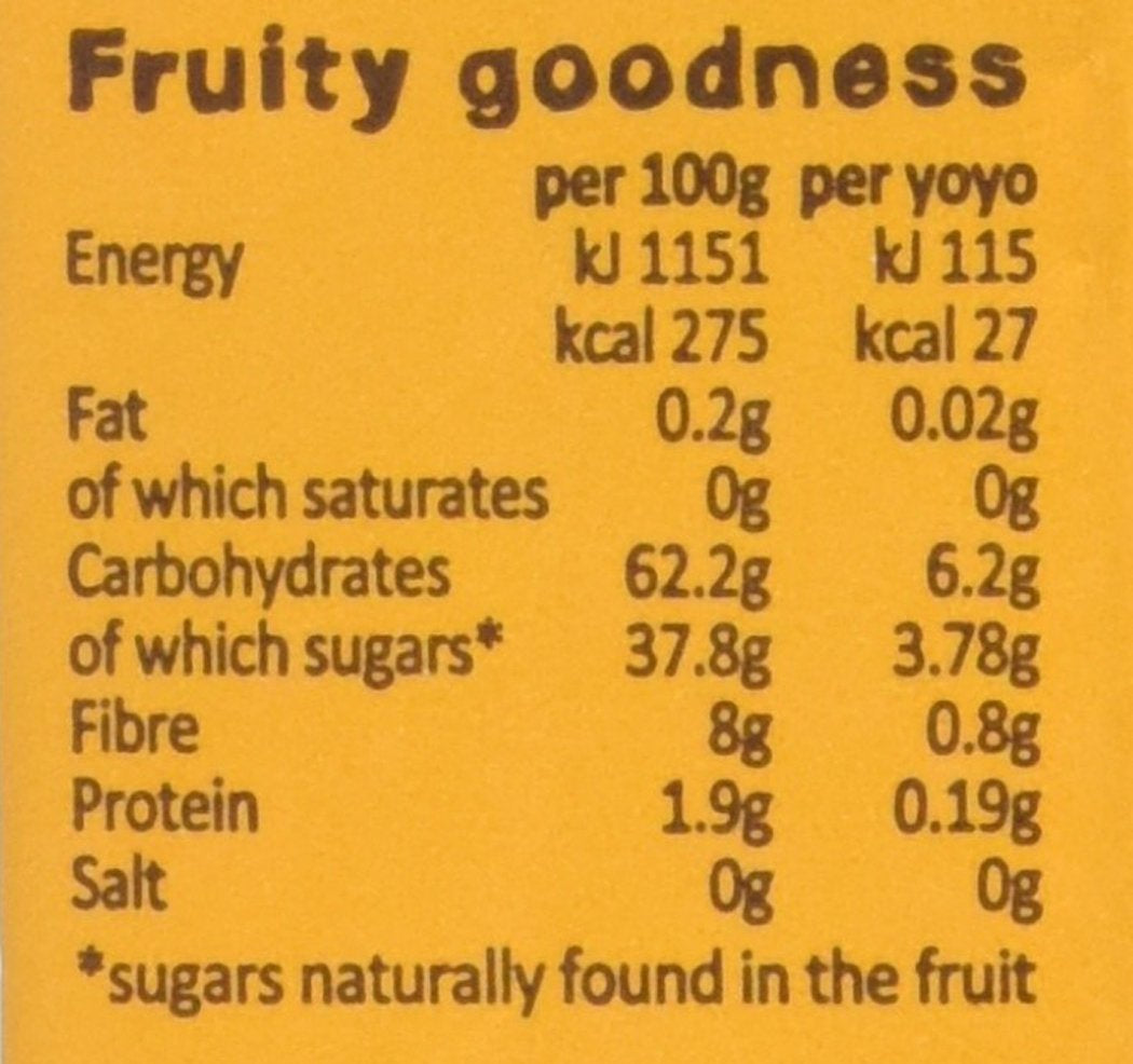 Orso Frutta Yoyo Mango 20g