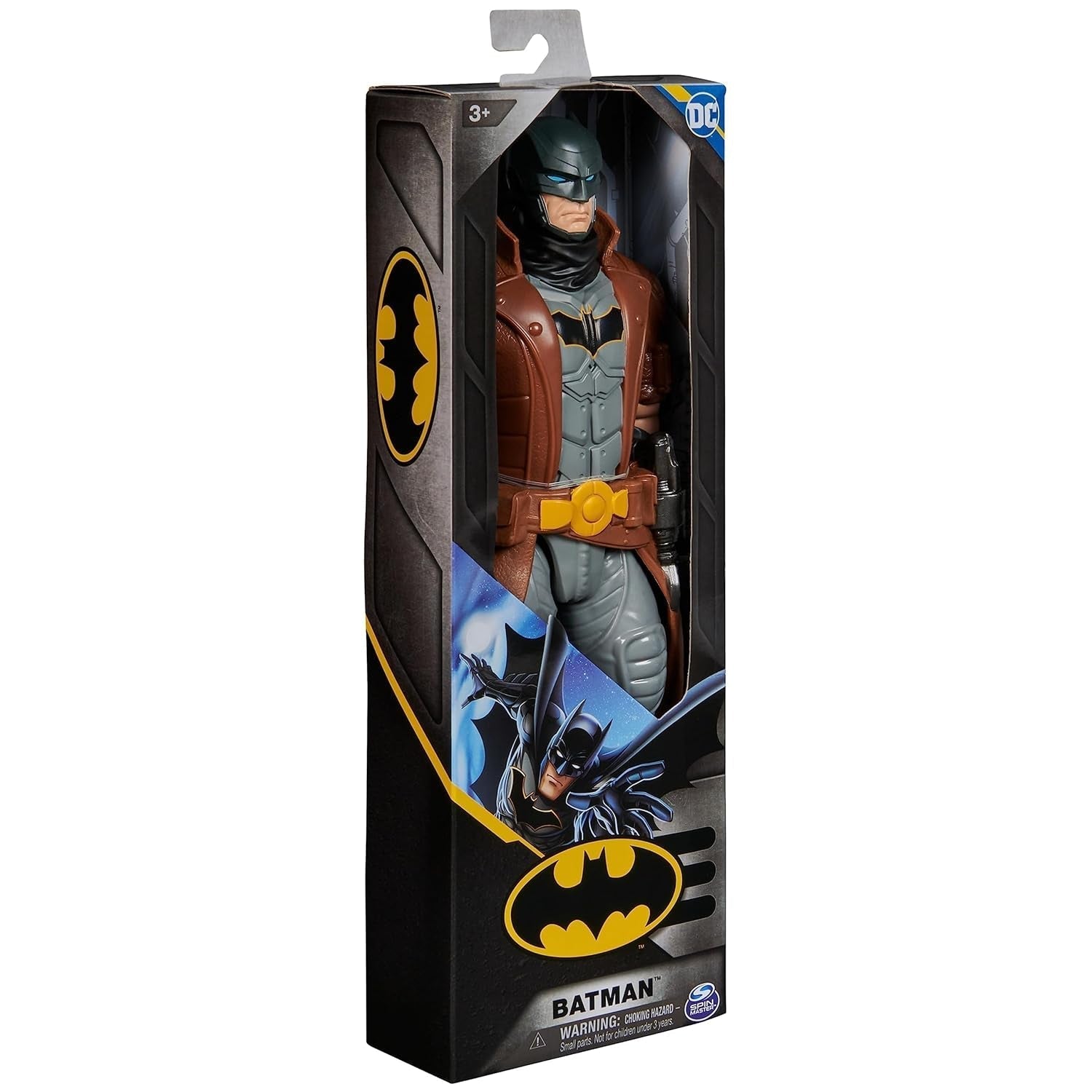 DC Comics, Batman Action Figure, 30 cm înălțime, complet mobil pentru aventuri captivante și cascadorii pline de acțiune, jucărie pentru copii de la 3 ani în sus Action figures Naty Shop