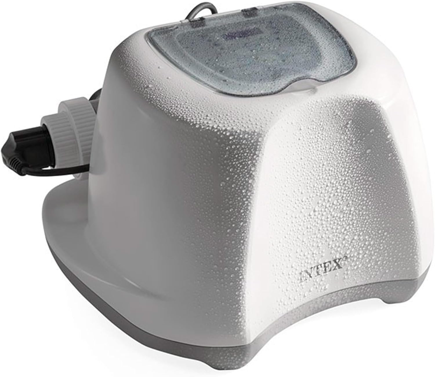 Intex 26670 Krystal Clear Sistema di filtraggio dell'acqua salata per 2650-12112 L/h Pompa filtro per piccole piscine fino a 56800 L Plastica Bianca