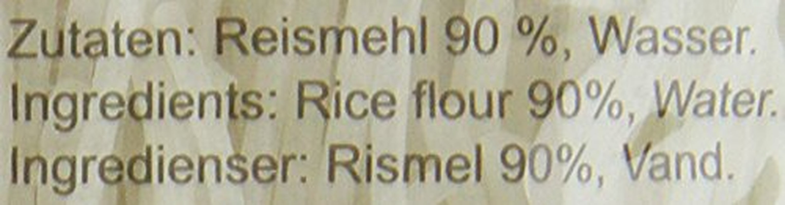 Tagliatelle di riso Ricefield, vermicelli, 2 mm, Bun Gao (1 x 400 g)