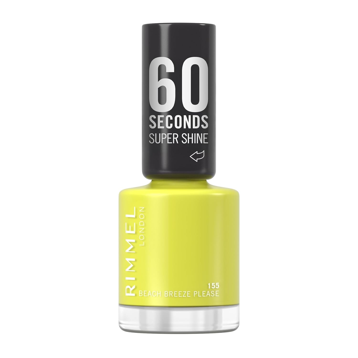 Smalto Super Shine 60 Seconds, 155 Beach Breeze Please, 8 ml