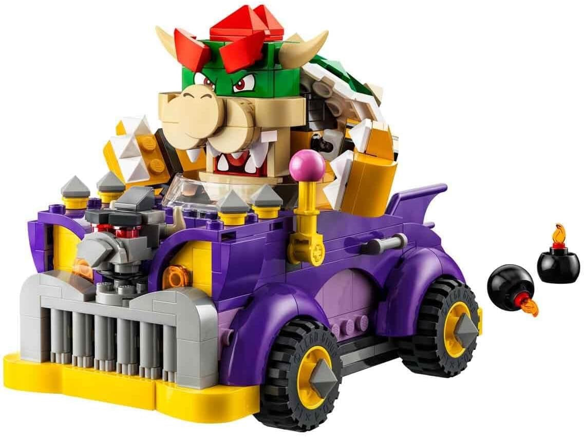 LEGO Super Mario Set di espansione Carrello dei mostri di Bowser Auto Bowser Giocattolo per ragazzi e ragazze Set di personaggi singoli Regalo per giocatori per 8 anni 71431 Set da costruzione Besuche den LEGO-Store