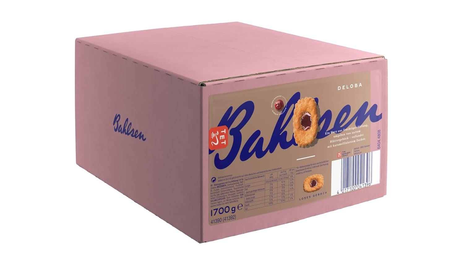 Bahlsen Sweet Trio - Prezentare de tejghea - Amestec cu clasicele Deloba, Chocolate, Hit și Chokini (1 x 988 g)