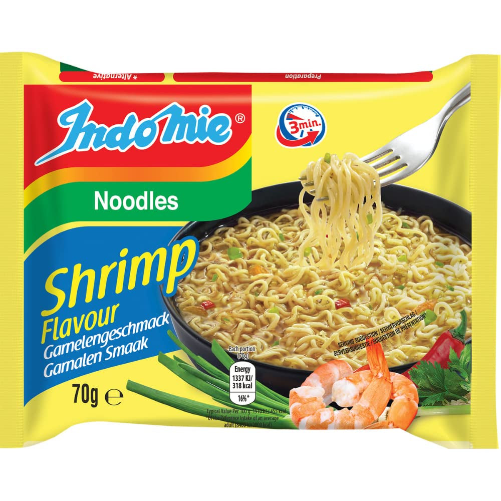 INDOMIE - Noodles istantanei Mi Goreng - Confezione multipla (40 x 80g)
