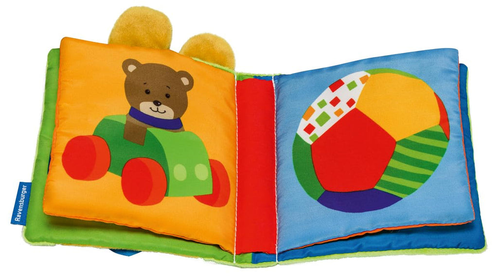 ministeps: Prima mea carte cu zornăitori: De la 0 luni Jucarii Bebe Naty Shop