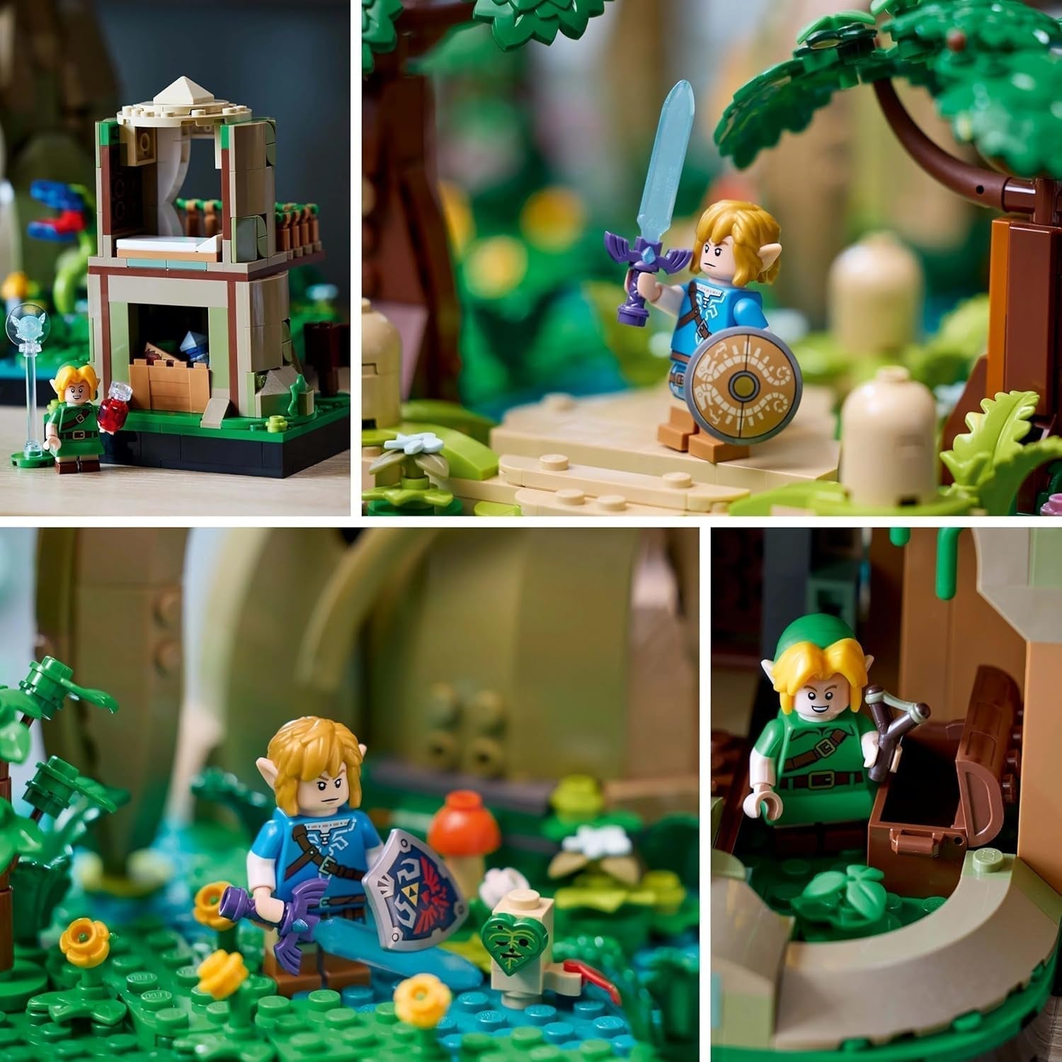 LEGO The Legend of Zelda Deku Tree 2-in-1 - pezzo da collezione con le minifigure della Principessa Zelda e 3 Link - set da costruzione per adulti e idea regalo per gli appassionati di videogiochi - 77092 Set da costruzione Besuche den LEGO-Store