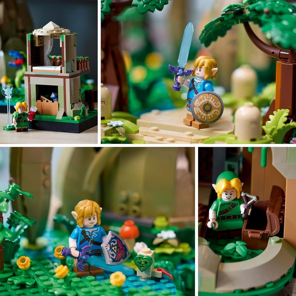 LEGO The Legend of Zelda Deku Tree 2-in-1 - pezzo da collezione con le minifigure della Principessa Zelda e 3 Link - set da costruzione per adulti e idea regalo per gli appassionati di videogiochi - 77092 Set da costruzione Besuche den LEGO-Store
