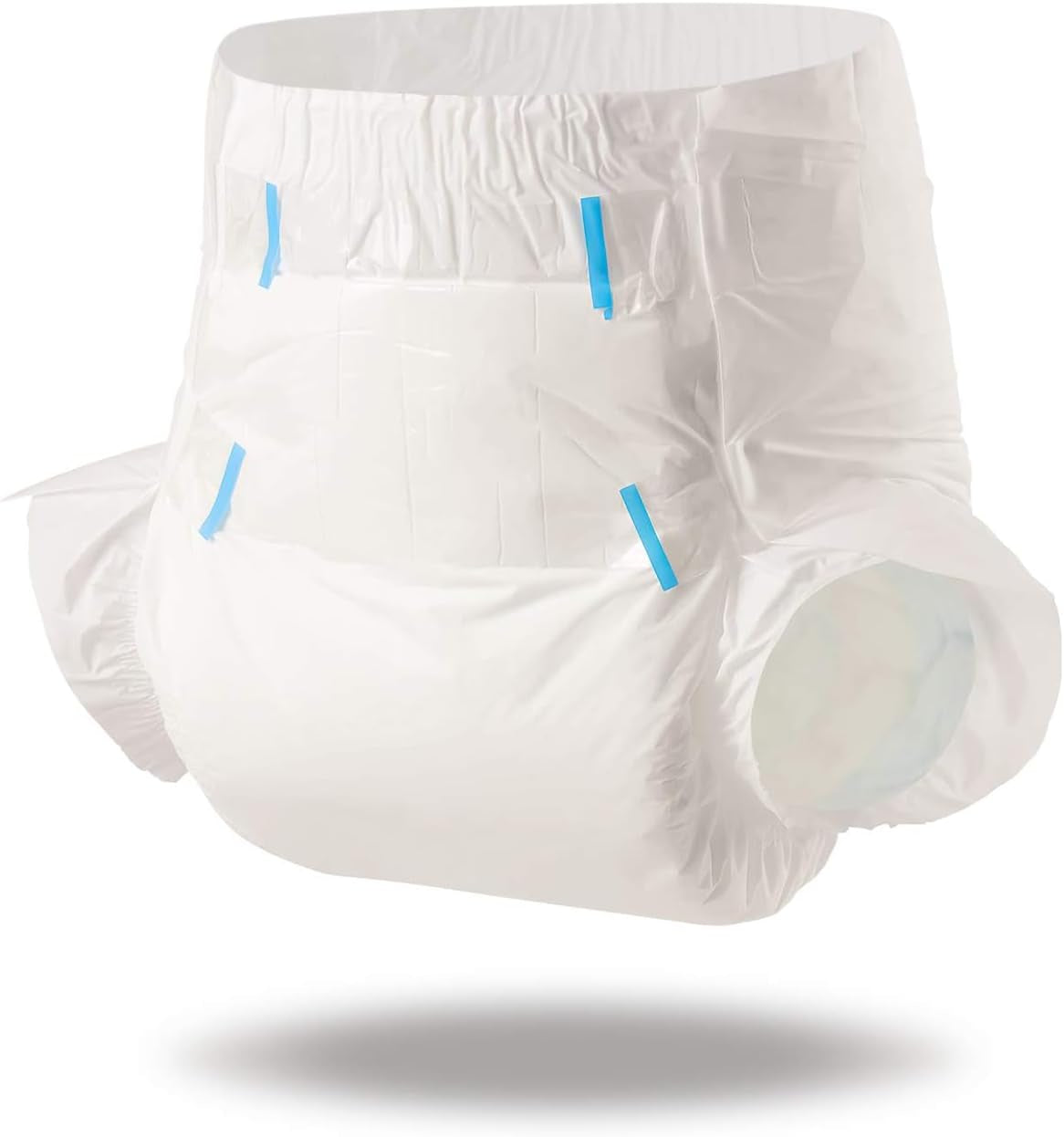 CutiePlusU Pannolini per adulti, Superficie asciutta, Massima assorbenza durante la notte, Pannolini usa e getta per incontinenza - Blu, Rosa, Bianco, Confezione da 3 (Medio 71-96 cm)