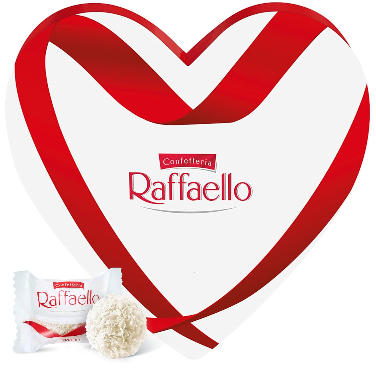 Ferrero Mon Chéri Heart - Regalo di Cioccolato per San Valentino per Lui e per Lei - Croccante di Cioccolato, Liquore Fruttato e Ciliegie Aromatizzate - Per San Valentino, Festa della Mamma e Pasqua - 1 Confezione da 147g