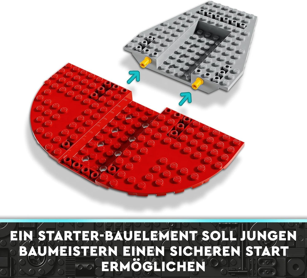 LEGO Star Wars: Le avventure del giovane Jedi Falco di fuoco cremisi, set iniziale per bambini con astronave costruibile, speeder bike e 3 personaggi, regalo per ragazzi e ragazze di 4 anni 75384 Set da costruzione Acquista dal negozio LEGO