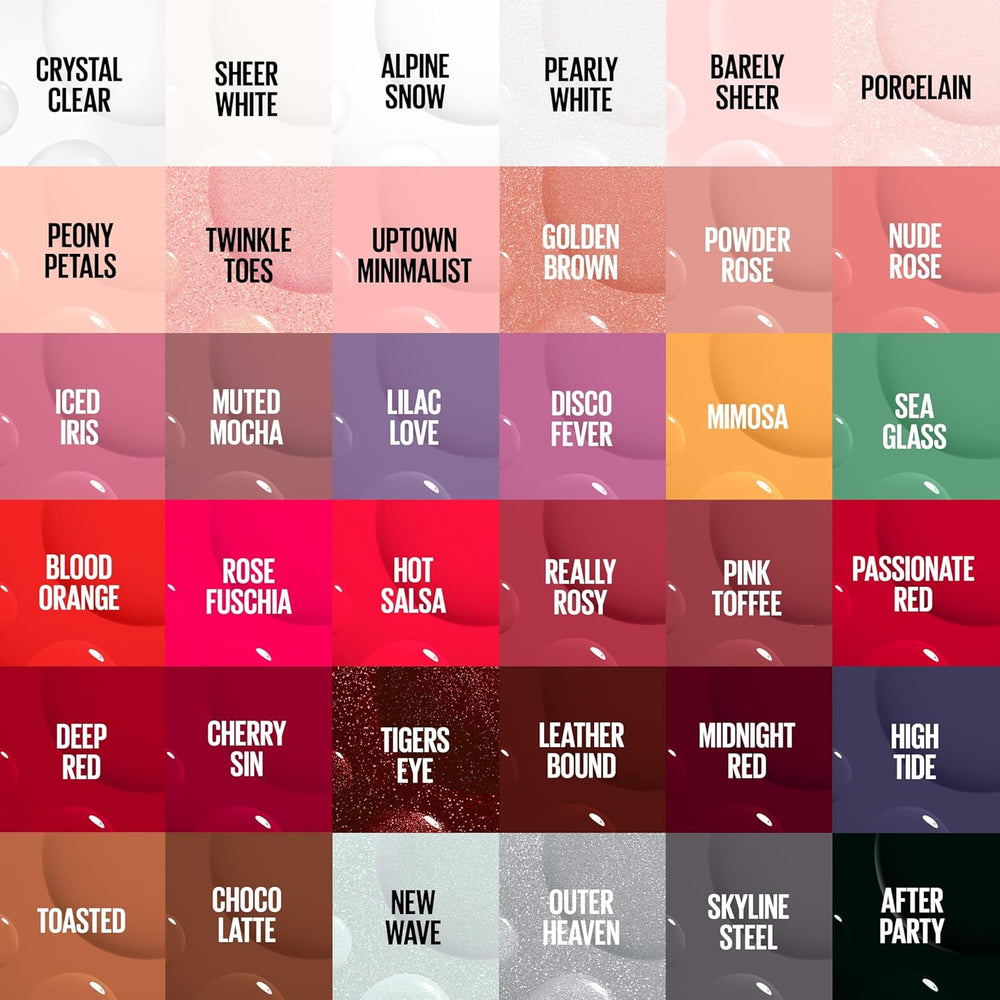 Maybelline New York Super Stay Ink Bonder 490 Hot Salsa Nail Polish - Smalto per unghie a lunga tenuta per unghie forti e colore intenso, 12,3 ml