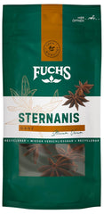 Fuchs Gewürze - Sternanis ganz | Ingrediente naturale | Busta richiudibile e riciclabile da 9 g