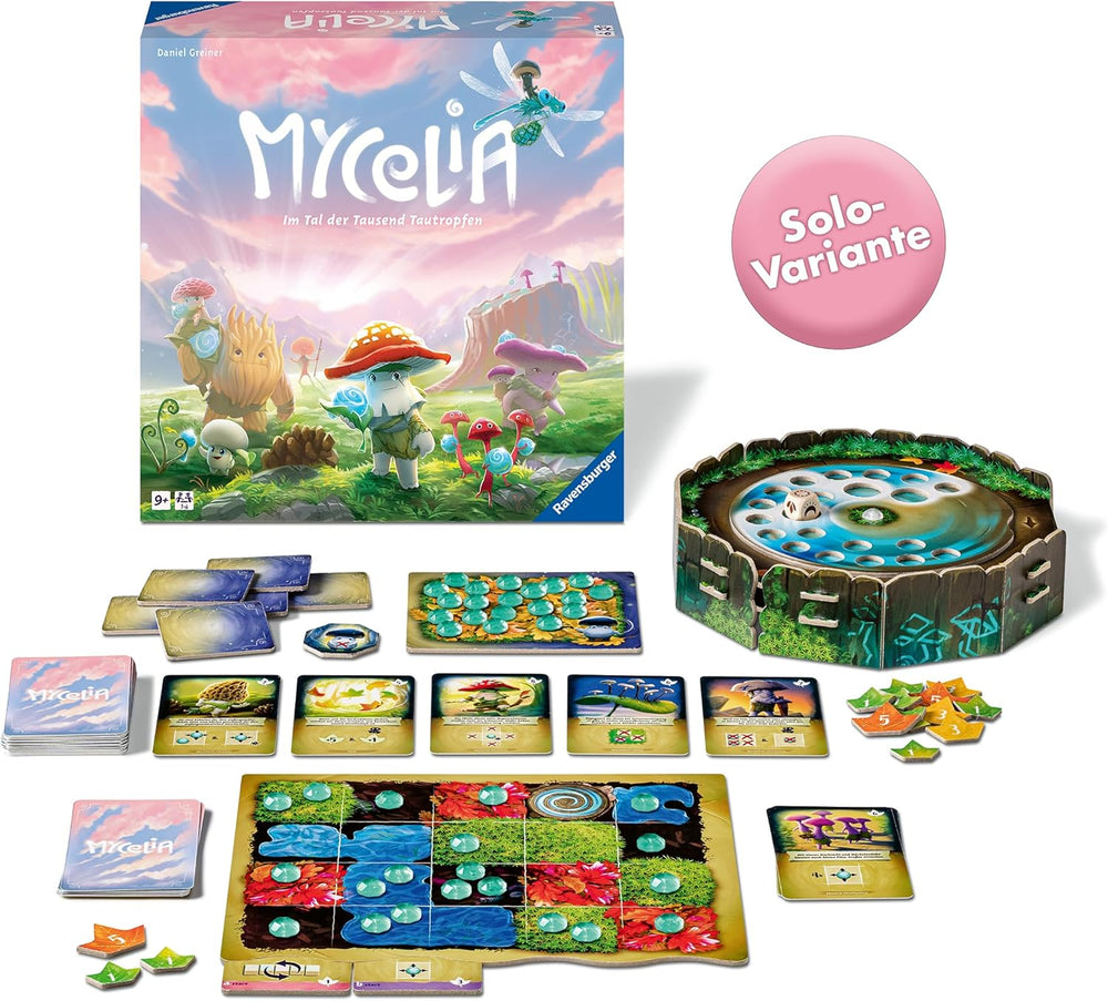 Ravensburger 27489 - Mycelia - Gioco di costruzione di mazzi per famiglie, gioco da tavolo per adulti e bambini 9+ - Semplice gioco di strategia per 1-4 giocatori