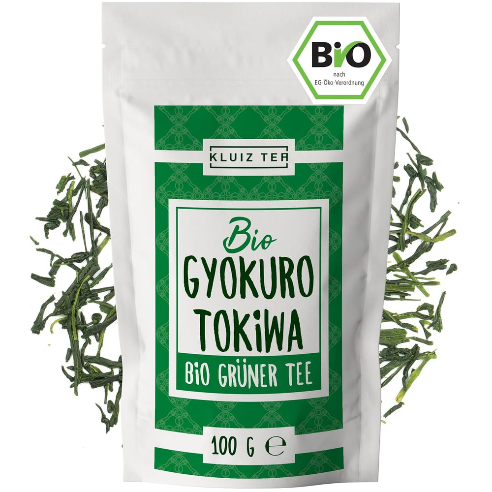 KLUIZ Gyokuro Tokiwa organic - Prima recoltă culeasă manual - Ceai verde japonez I 100 grame I Ceai verde organic