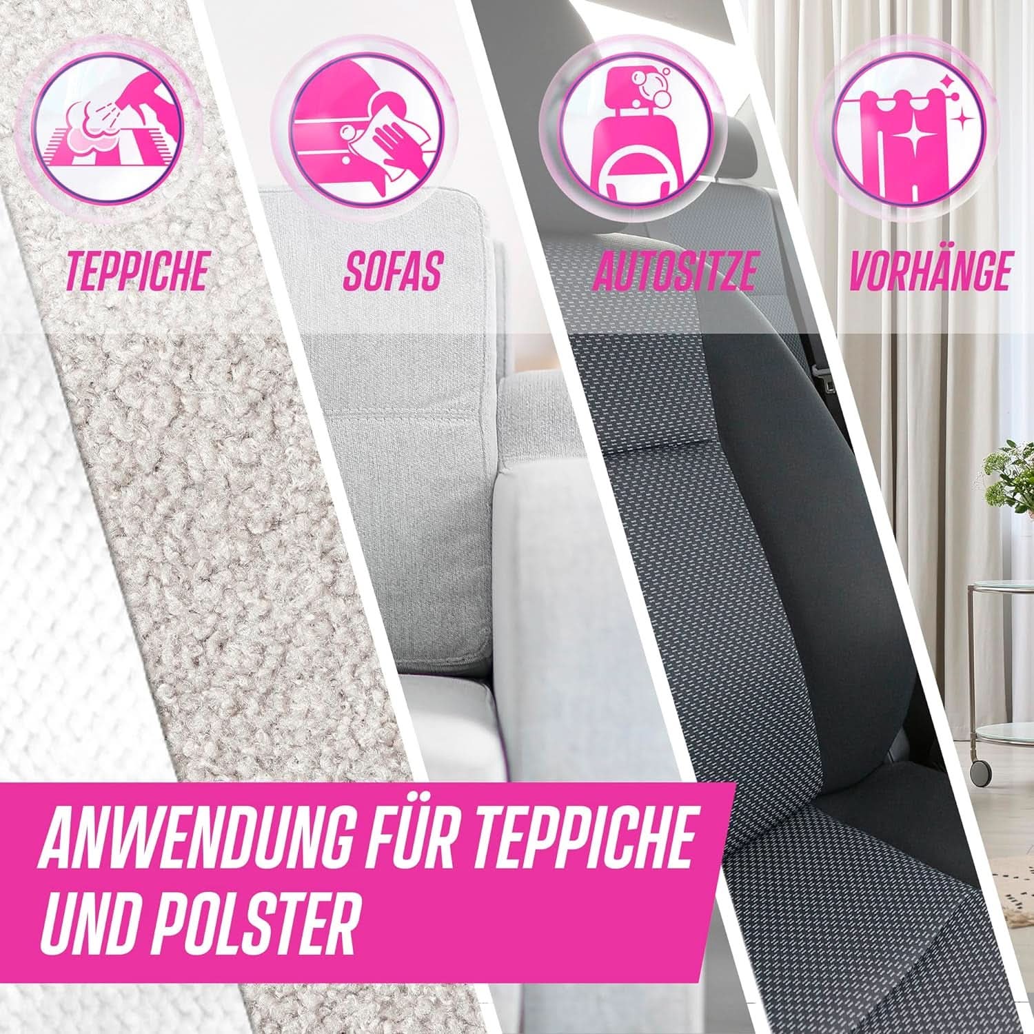 Vanish Oxi Action Multi - Smacchiatore Tessili Spray - 660 ml - Detergente tessile per tappeti e tappezzerie - contro sporco e odore di urina Naty Shop