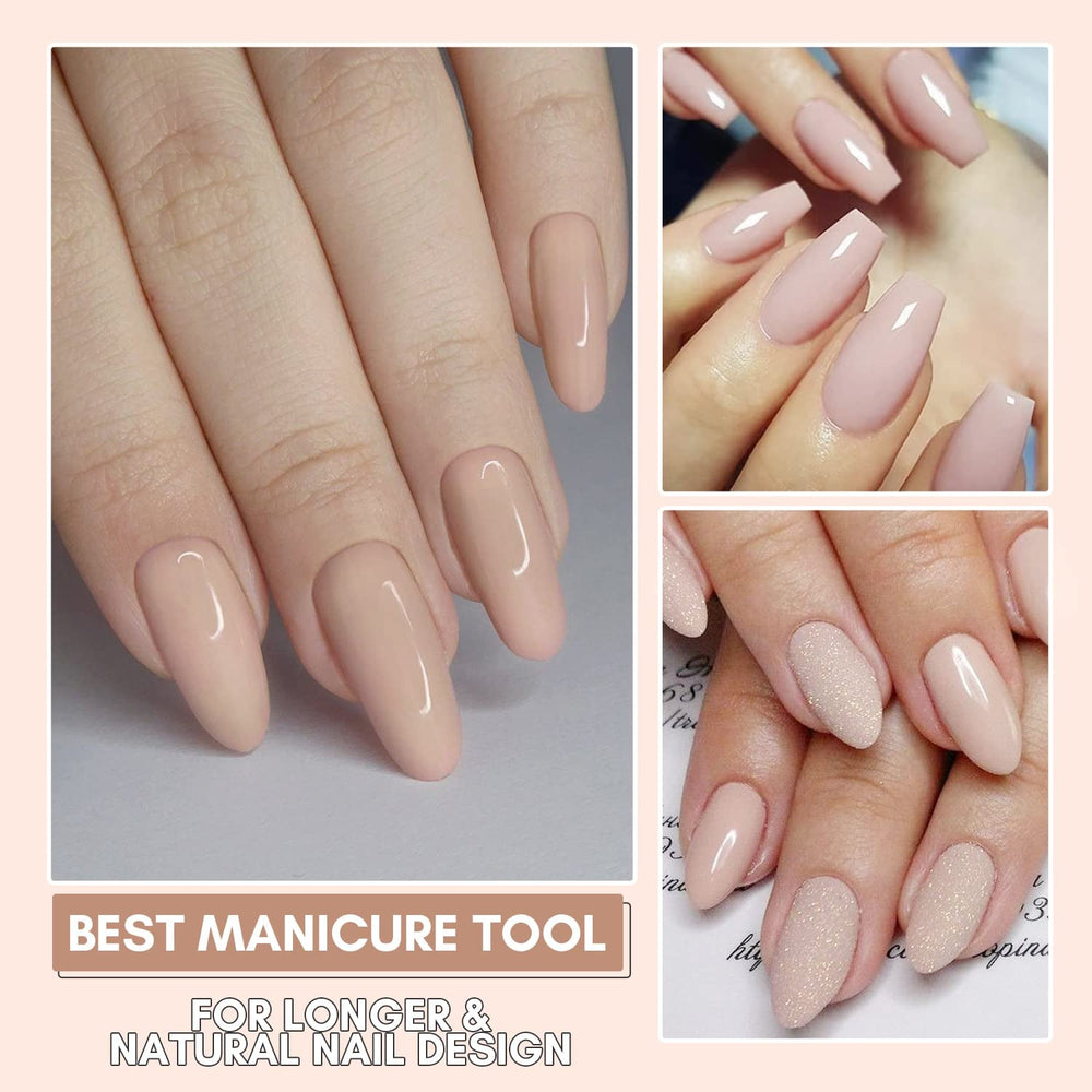 Gel pentru extensii de unghii Makartt Poly - Gel acrilic pentru extensii, gel pentru întărirea unghiilor, decorarea unghiilor, 50 ml (Violet)