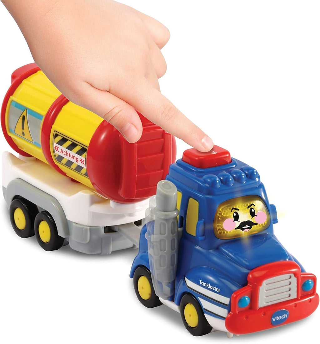 Vtech 80-540204 TUT TUT Baby Flitzer - Camion cisternă și remorcă Jucarii Bebe Naty Shop