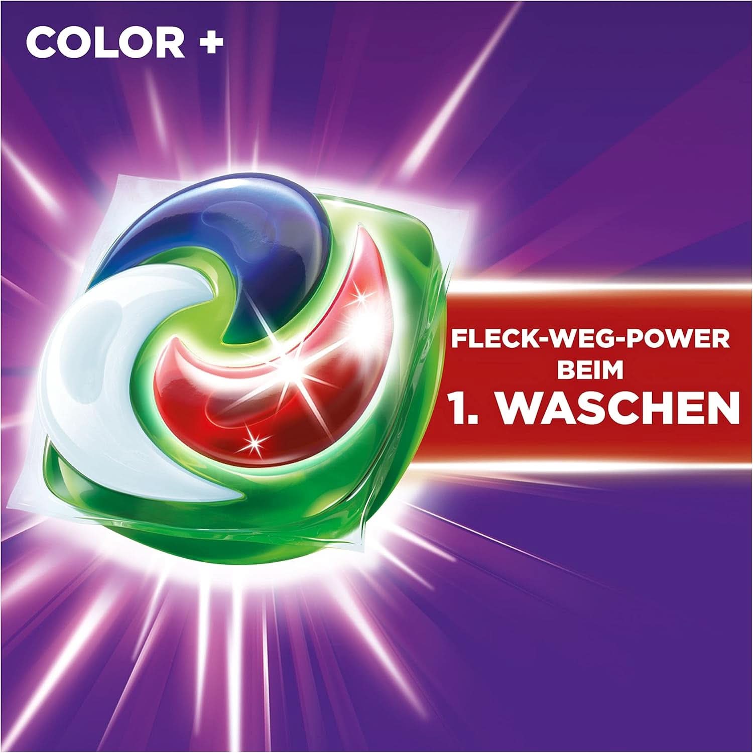 Ariel Allin1 CIALDE, Capsule detersivo liquido Color+ 53 lavaggi, ottima rimozione delle macchie al primo lavaggio Detersivi Rufe Naty Shop