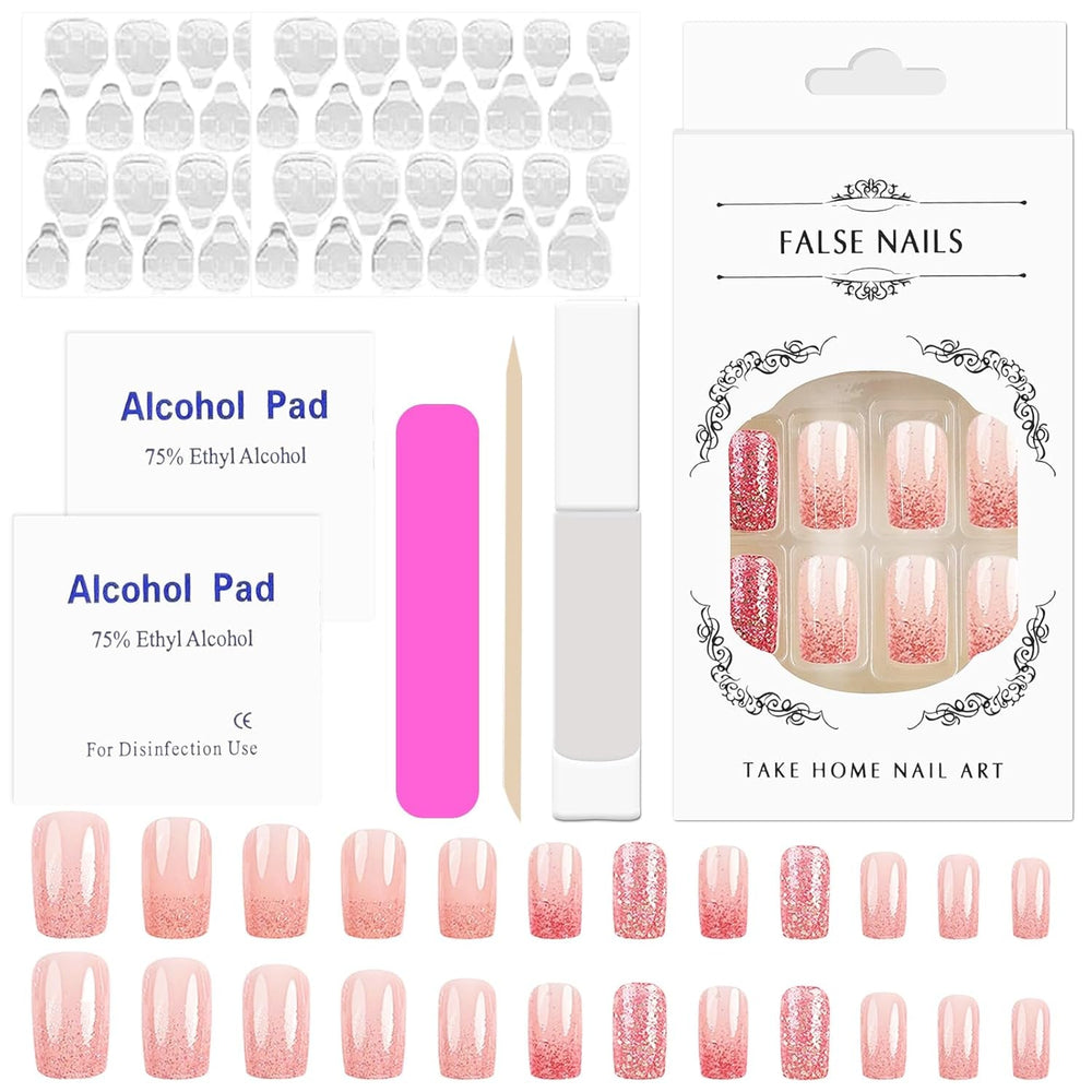 12 Stück French Tip Nagelsticker Selbstklebend Bunte French Nails Schablone Nagelaufkleber Nail Art Stickers Nageldesign DIY Nägel Zubehör(12 Farben)