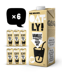 Oatly Haferdrink Vanille 1L (confezione da 6)