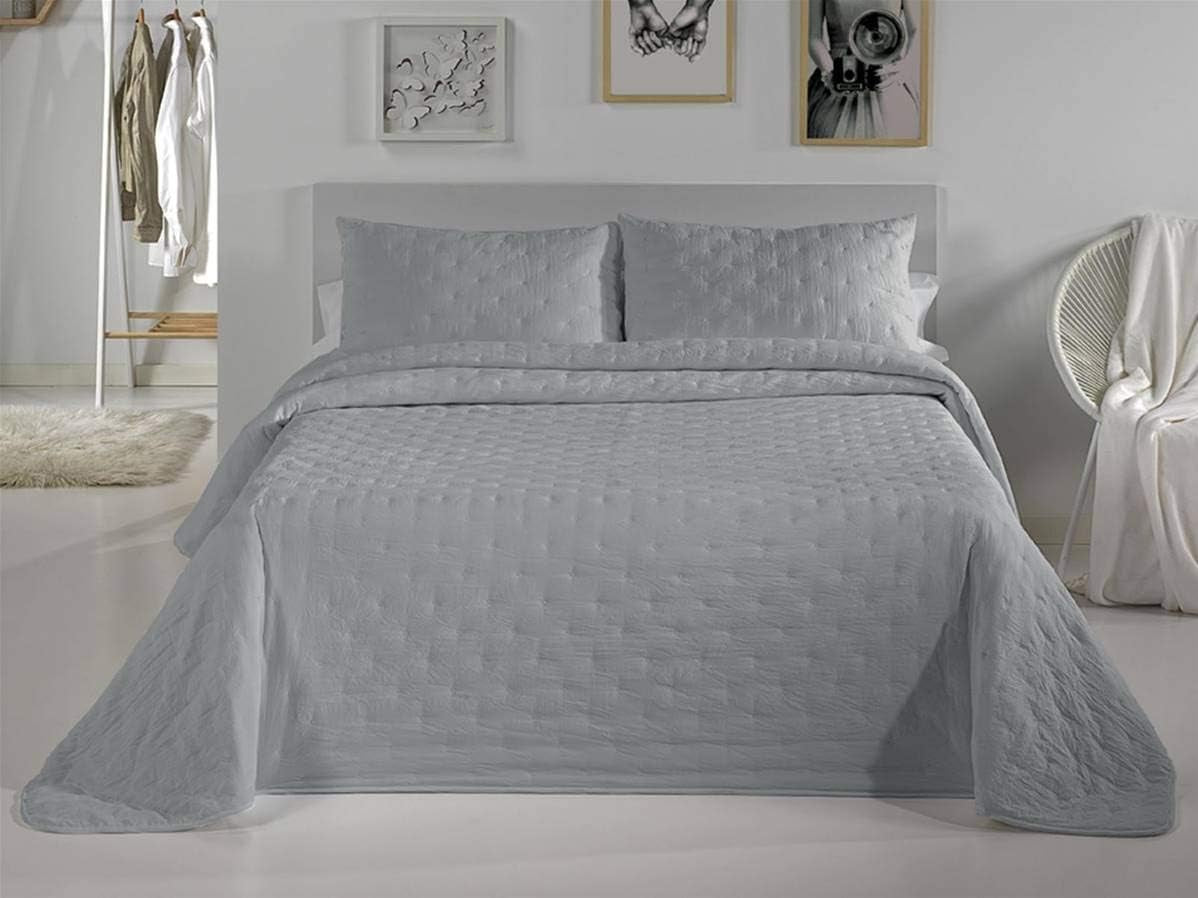 Pierre Cardin 1 Bouti Dots - Letto 90 cm - Colore Grigio C5 Piumini e Trapunte Naty Shop Grigio, C5 Letto 90 cm