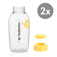 Biberon Medela per conservare il latte materno | Senza BPA | Confezione da 2×250 ml Accessori Alimenti e Allattamento Naty Shop