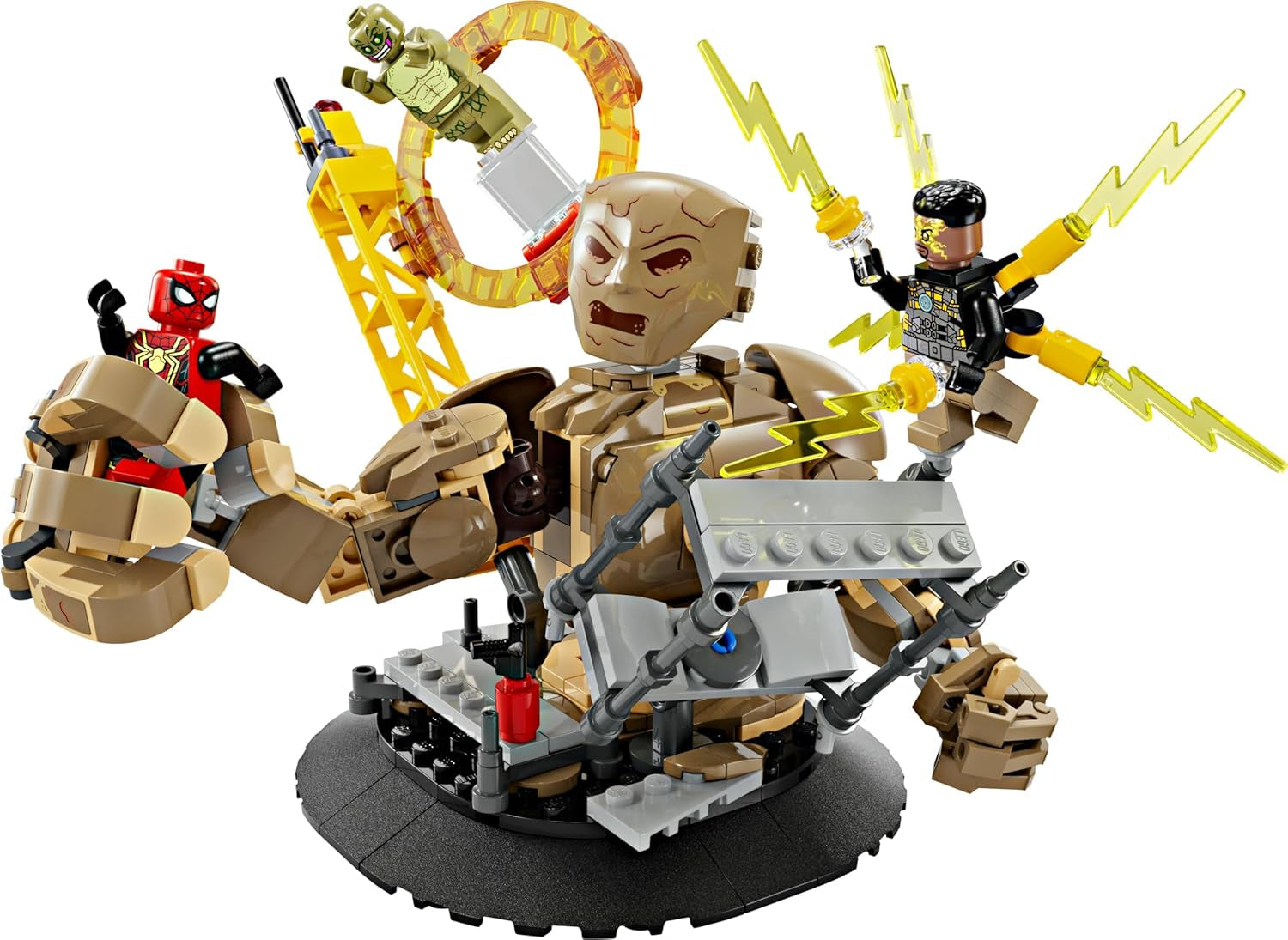 LEGO Marvel Spider-Man vs. Sandman: Showdown, giocattolo da supereroe con personaggi, tra cui lucertola ed elettro, giocattolo da costruzione, regalo per gli appassionati di azione, ragazzi e ragazze, 76280 Set da costruzione Acquista dal negozio LEGO
