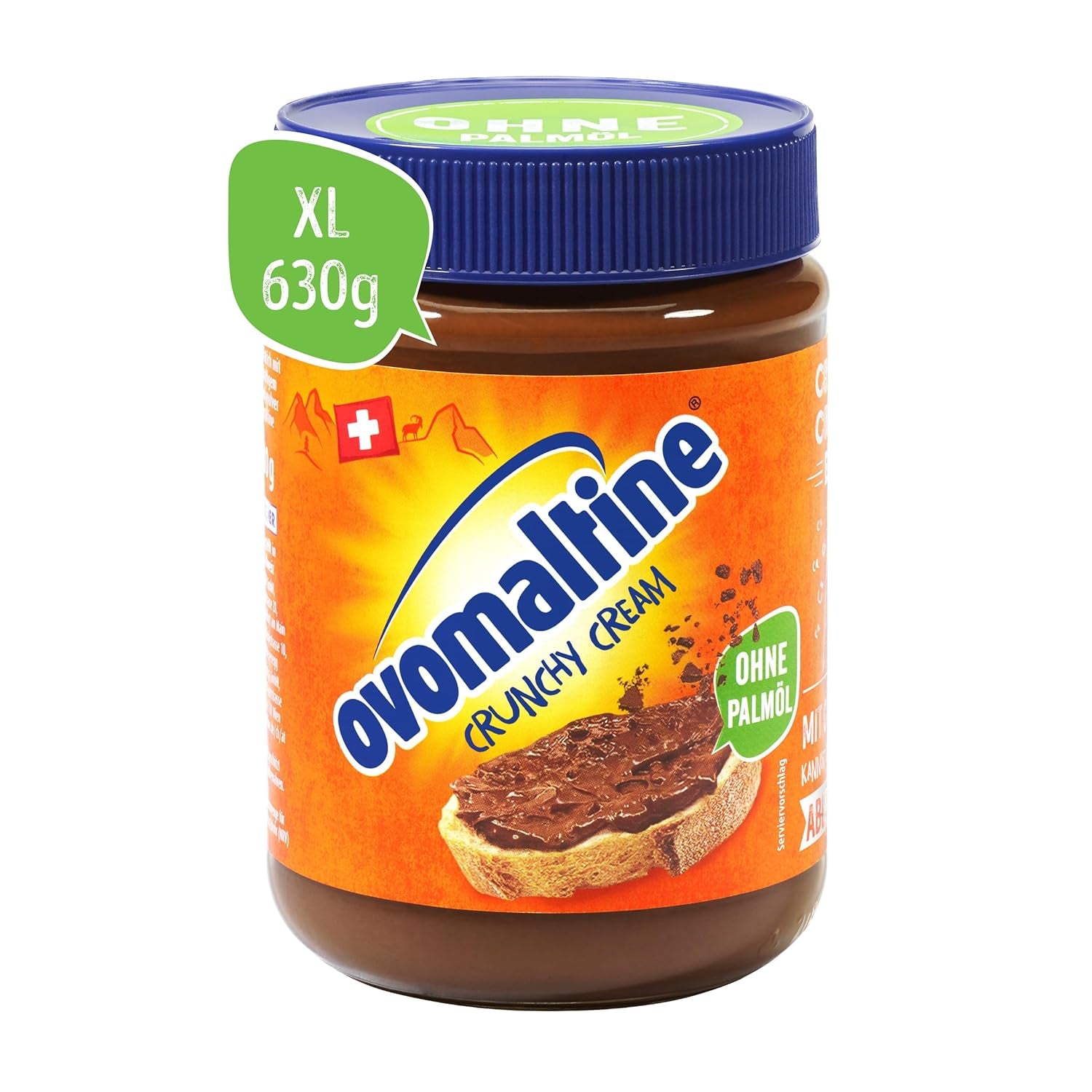 Ovomaltine OVO BREAK Barretta Wafer e Cioccolato - uno snack croccante dal gusto inconfondibile della nostra apprezzata Creme Crocante, naturalmente senza olio di palma (4 x 39g)