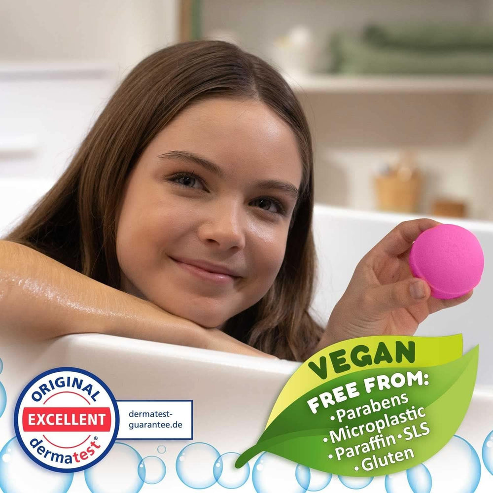 INKEE SURPRISE - Bombe da bagno per bambini Peppa Pig con giocattolo sorpresa Peppa Pig per la vasca da bagno - additivo da bagno per bambini Mamma e Bambino Naty Shop